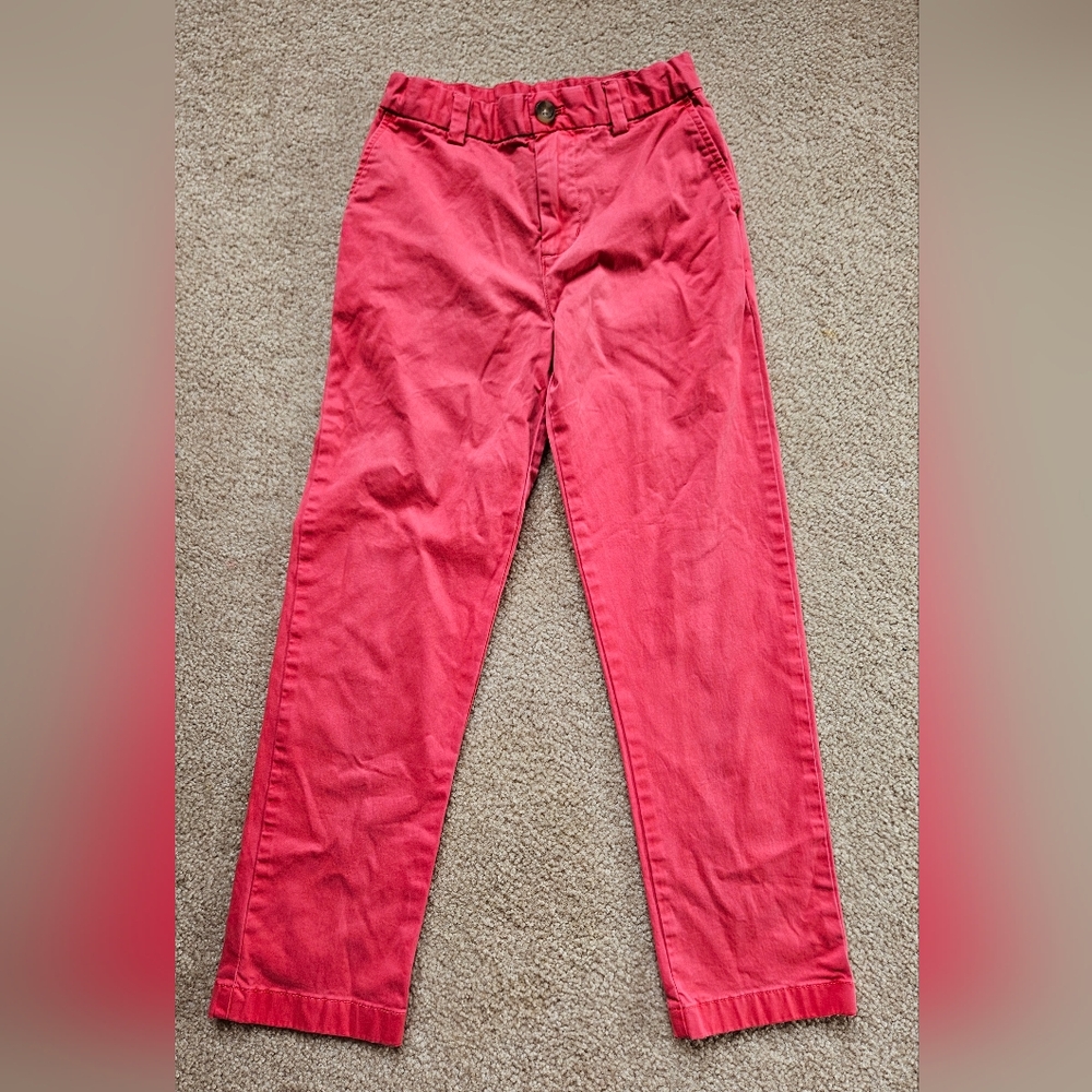 Vineyard Vines Boys Breaker Pant - Coral 10 Spring Easter Coastal
